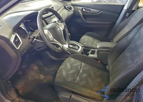 2014 Nissan Rogue S из США, поврежденный, VIN 5N1AT2MT2EC845753